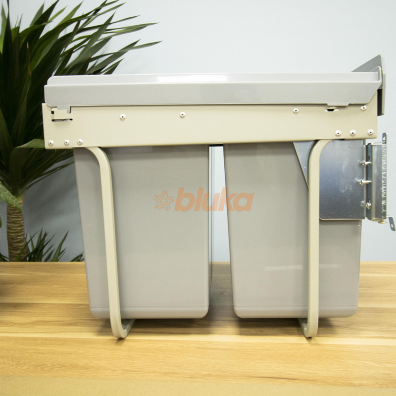 Thùng đựng rác 2 ngăn gắn cánh chính hãng Bluka